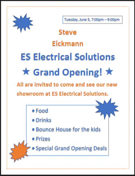 Sample Flyer